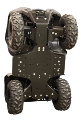 Osłony spodu HDPE do Yamaha Grizzly 700 2016+ Iron Baltic