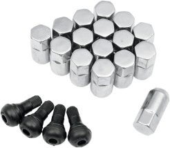 LUG NUT 3/8 CHROME 16PK