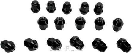 LUG NUT BLACK 10MM TAPER