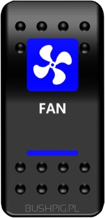 SWITCH FAN POWER BLUE