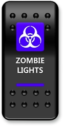 SWITCH ROCKER ZOMBIE LGHT