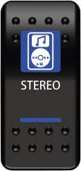 SWITCH ROCKER STEREO