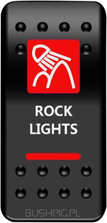 SWITCH ROCK LIGHTS-RED